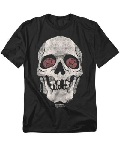 D&D Men's Dungeons And Dragons Demi Lich Skull T-Shirt