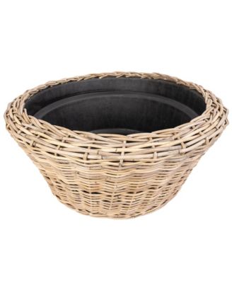 Artifacts Trading Company Round Cone Planter with Plastic Insert