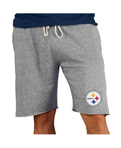 Шорты Concepts Sport Men's Gray Pittsburgh Steelers