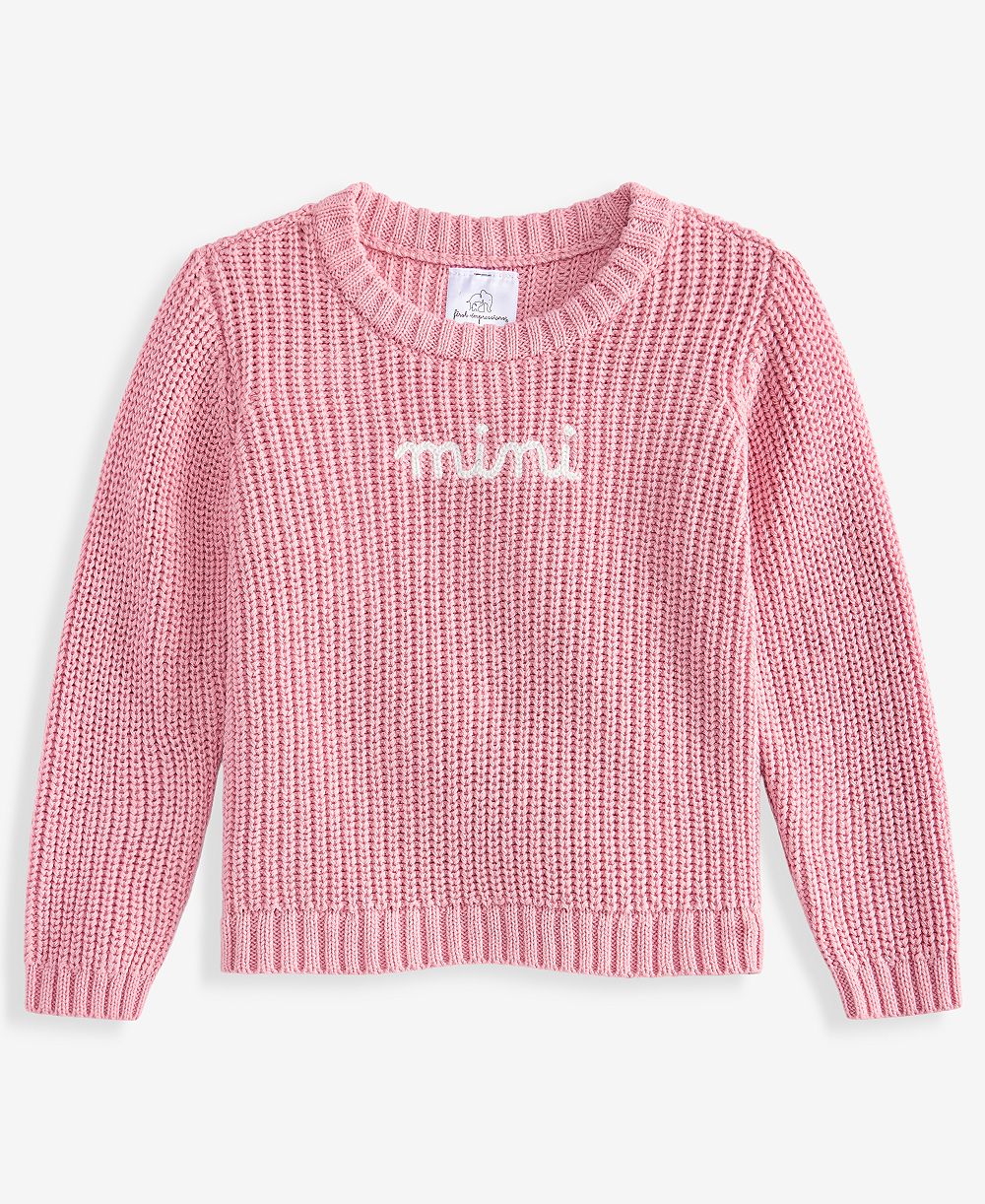 Детский хлопковый мини-свитер First Impressions, 0M-24M
