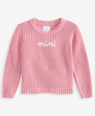 Детский хлопковый мини-свитер First Impressions, 0M-24M