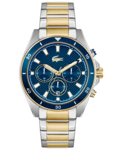 Мужские наручные часы Lacoste Mainsail Two Tone Stainless Steel, 43mm