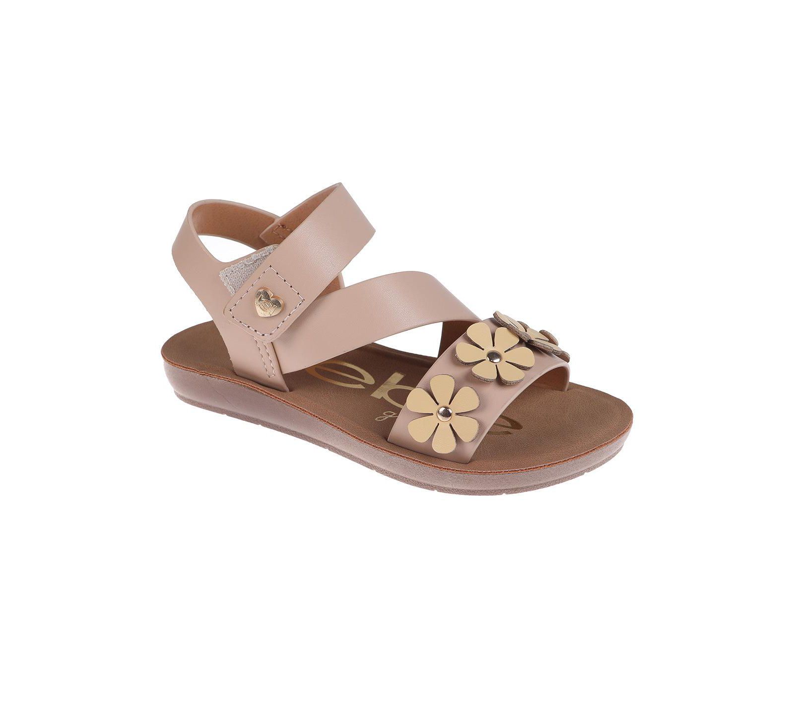 Bebe Big Girls Sandals - Cute Flat Adjustable Summer Strappy Sandals