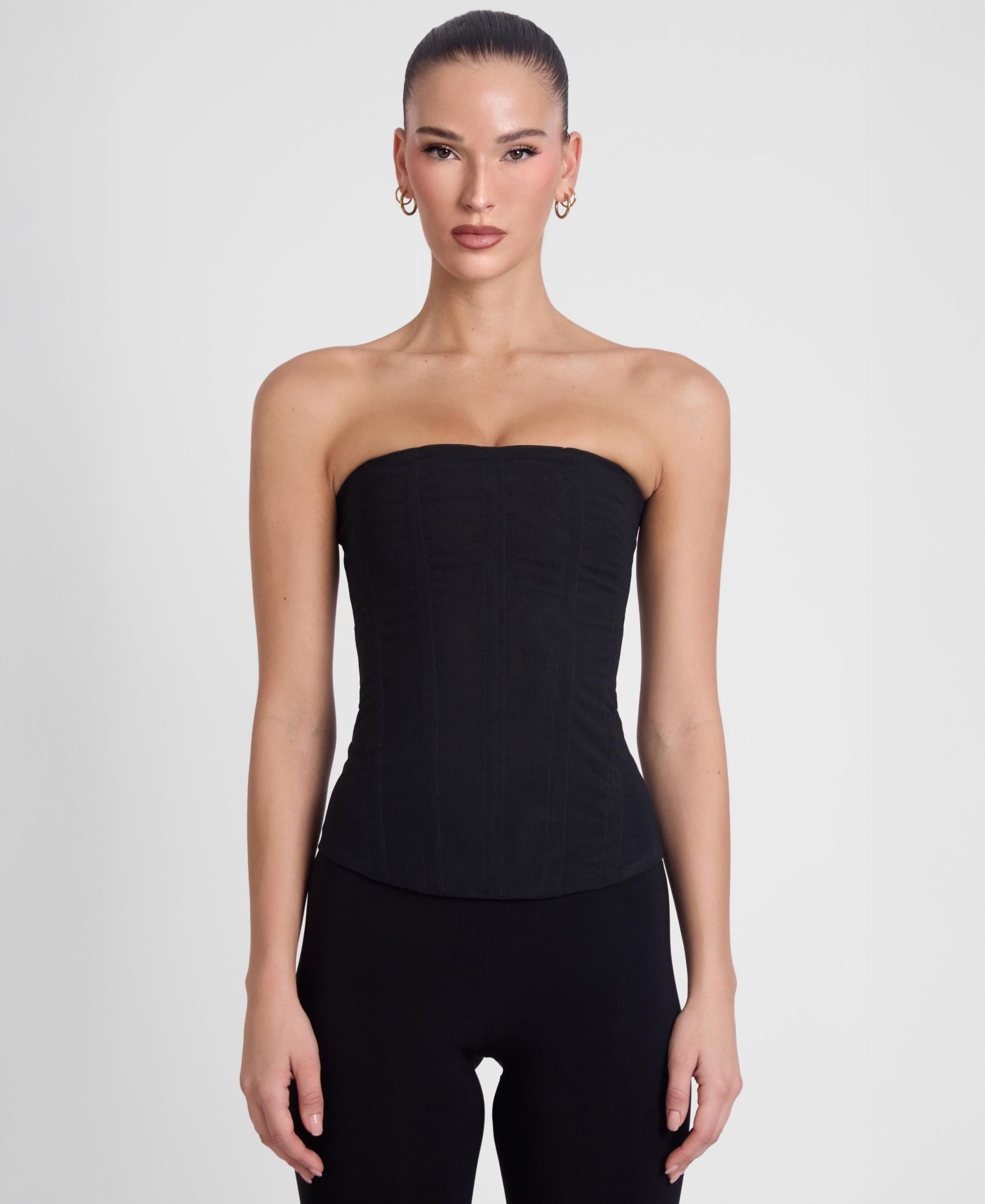 LEAU Women's Muse Mesh Corset Top