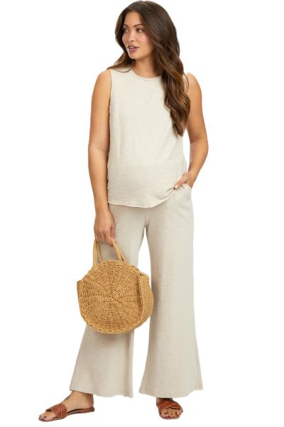 Женский комплект из трикотажных брюк Pinkblush Slub Knit