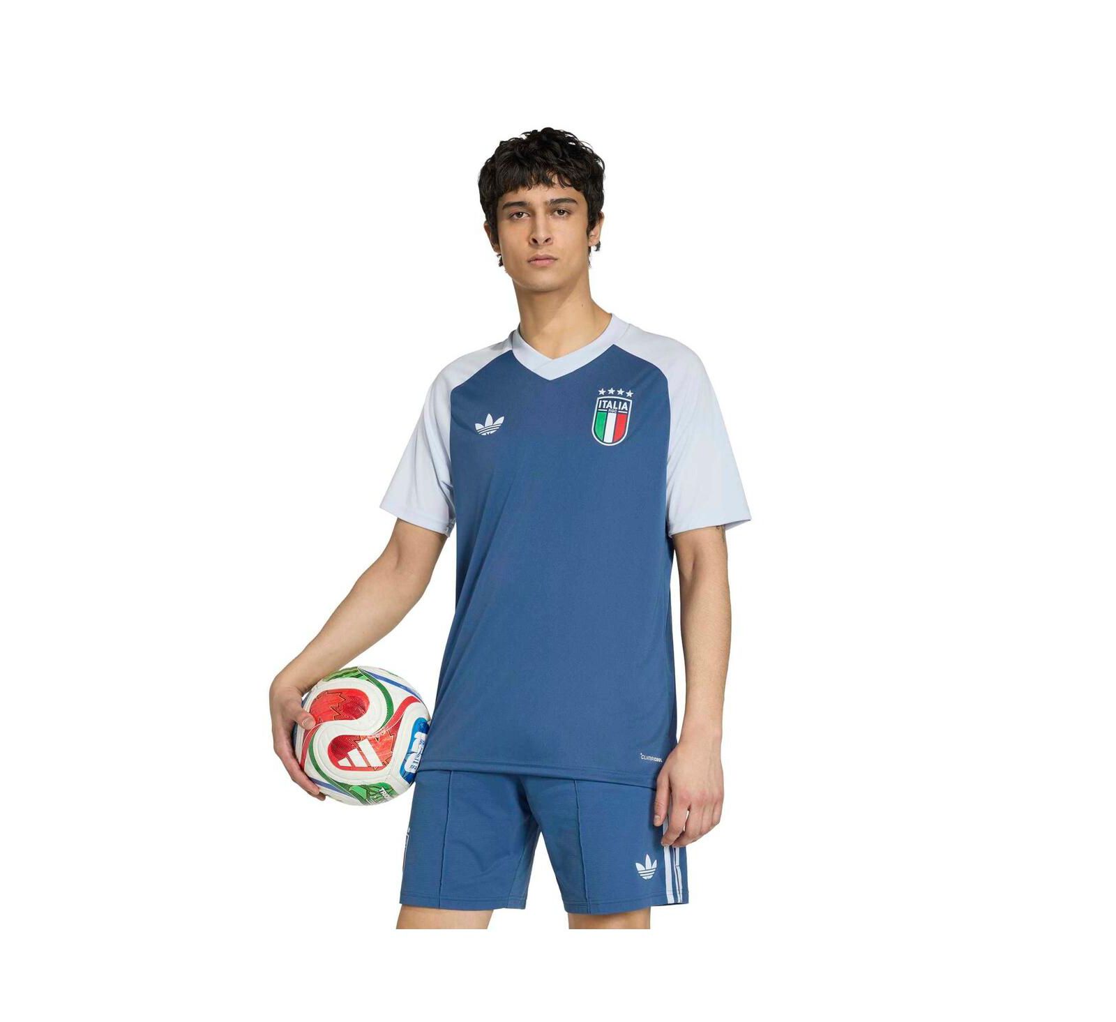 adidas Мужская футболка сборной Италии FIFA X World Cup 2026 Pre-Match Away Training Jersey