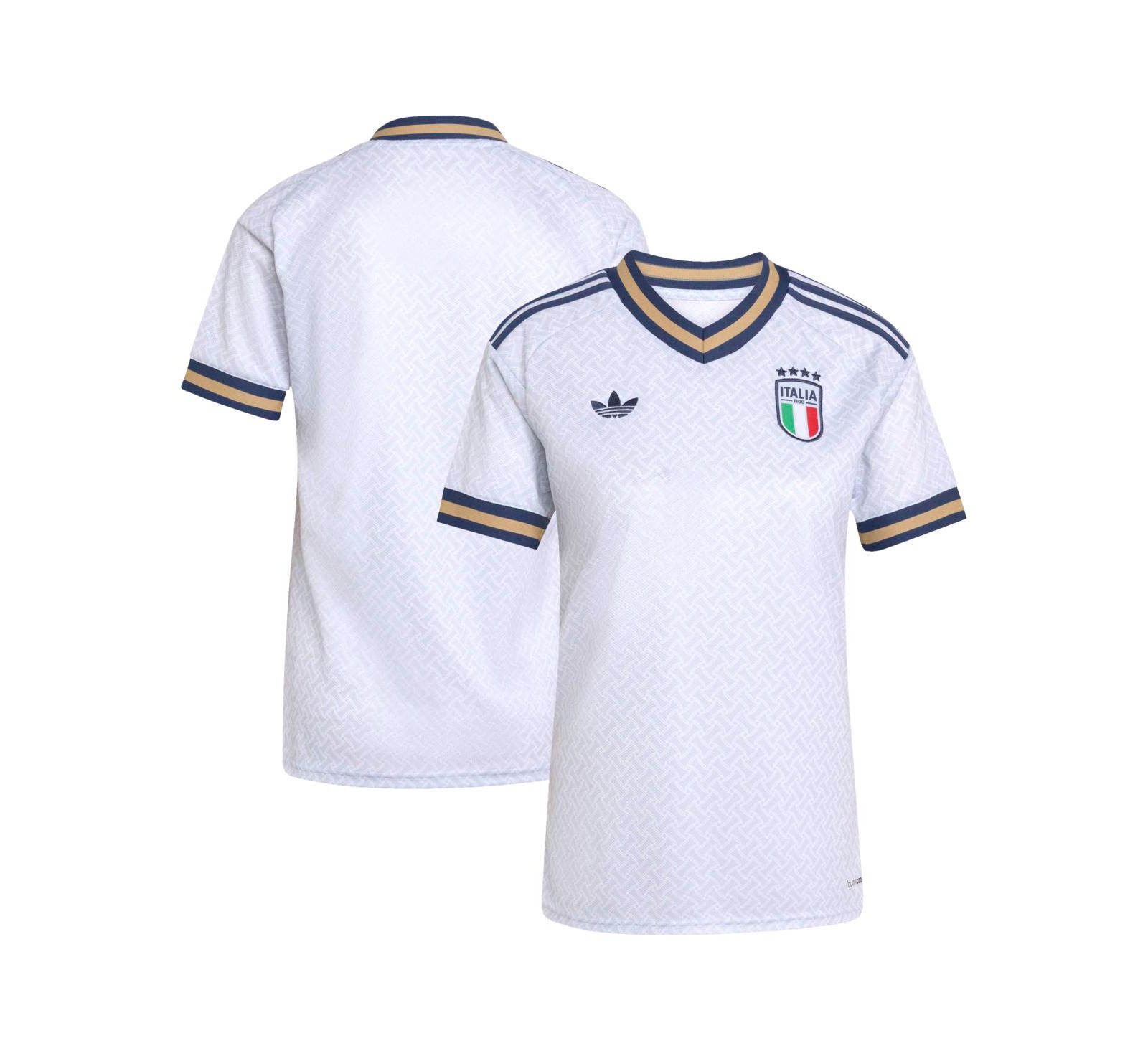 Женская джерси Adidas Light Blue Italy National Team FIFA X World Cup 2026 Away Replica