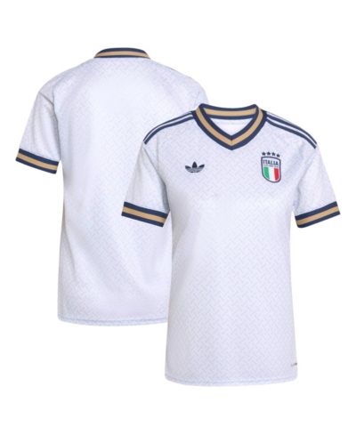 Женская джерси Adidas Light Blue Italy National Team FIFA X World Cup 2026 Away Replica