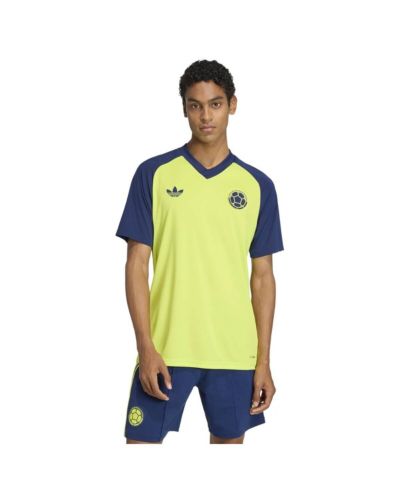 Adidas Мужская желтая футболка сборной Колумбии 2026 Pre-Match