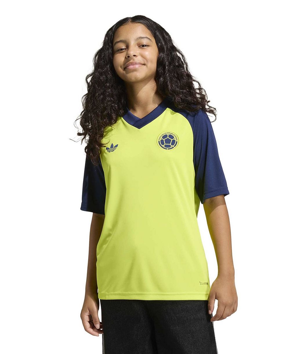 Детская джерси Adidas Colombia National Team 2026 Pre-Match Yellow