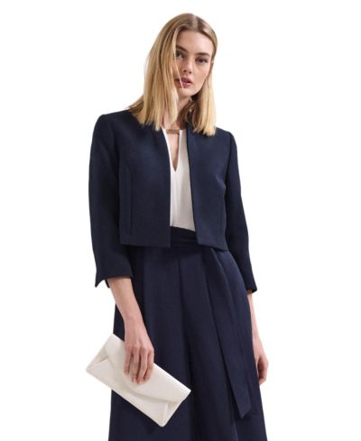 Phase Eight Women's Catherine Cropped 3/4 Sleeve Jacket