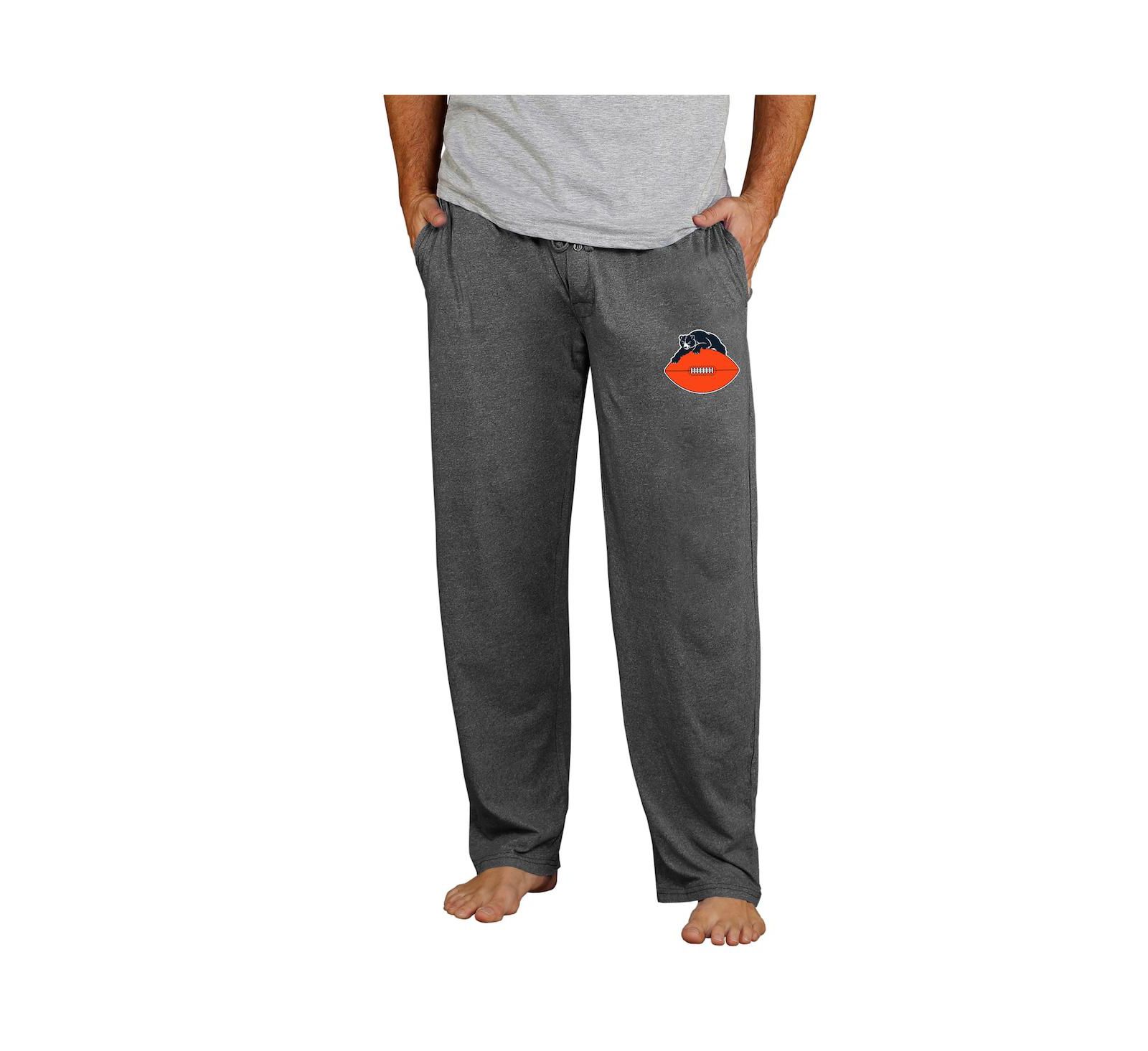 Concepts Sport Men's Charcoal Chicago Bears Retro Quest Knit Pants