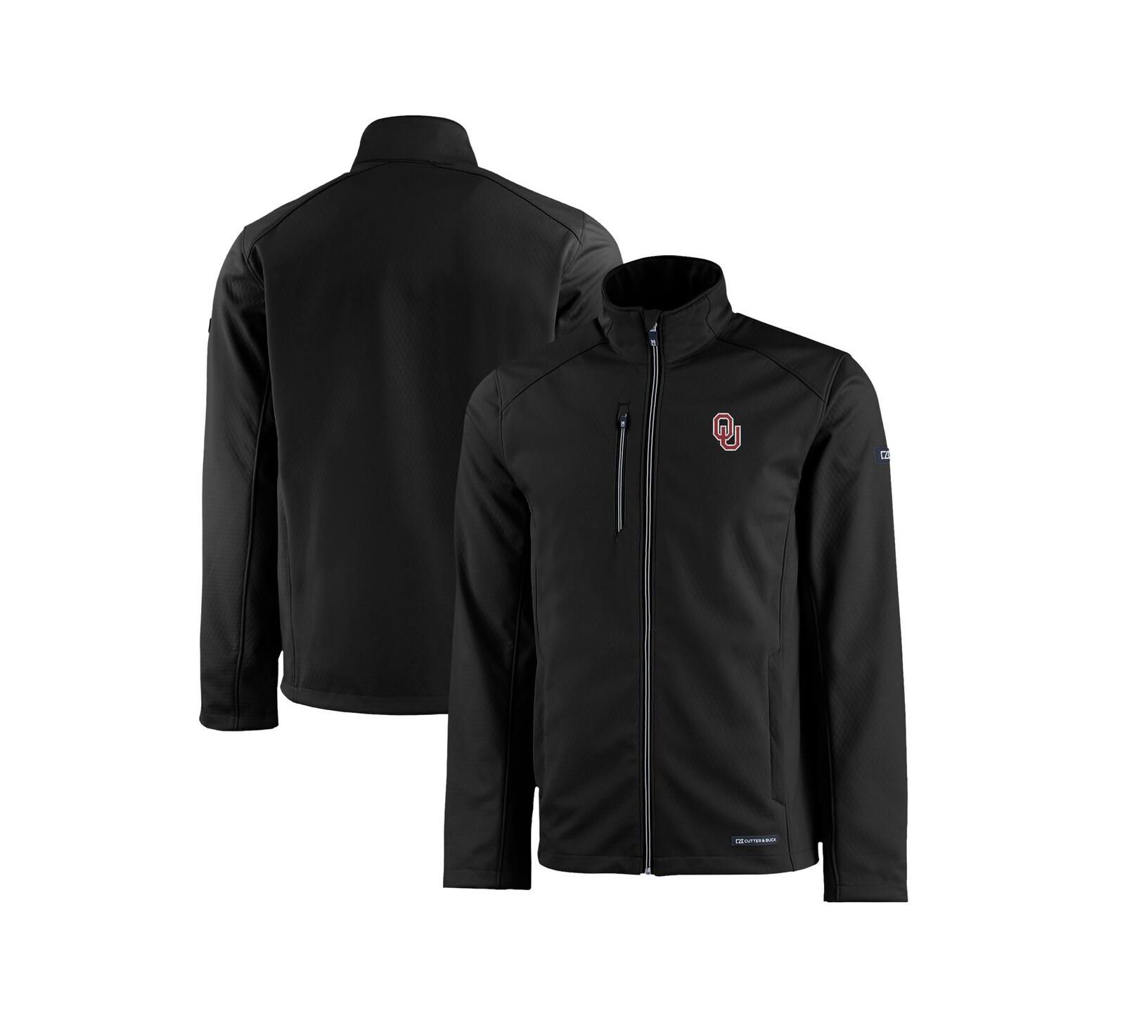 Cutter & Buck Мужская куртка softshell с молнией Oklahoma Sooners