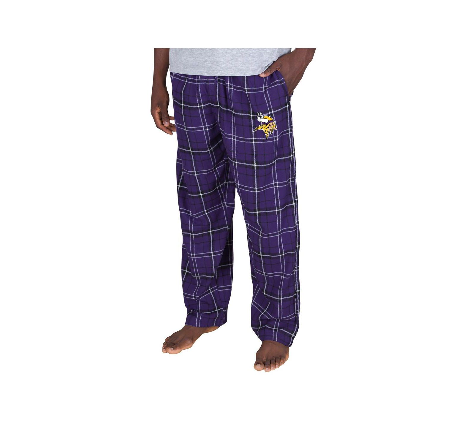 Мужские фланелевые брюки Concepts Sport Minnesota Vikings Plaid