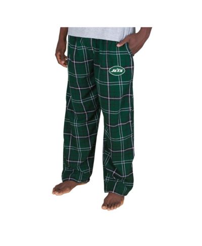Брюки Concepts Sport Men's Green New York Jets Plaid Flannel