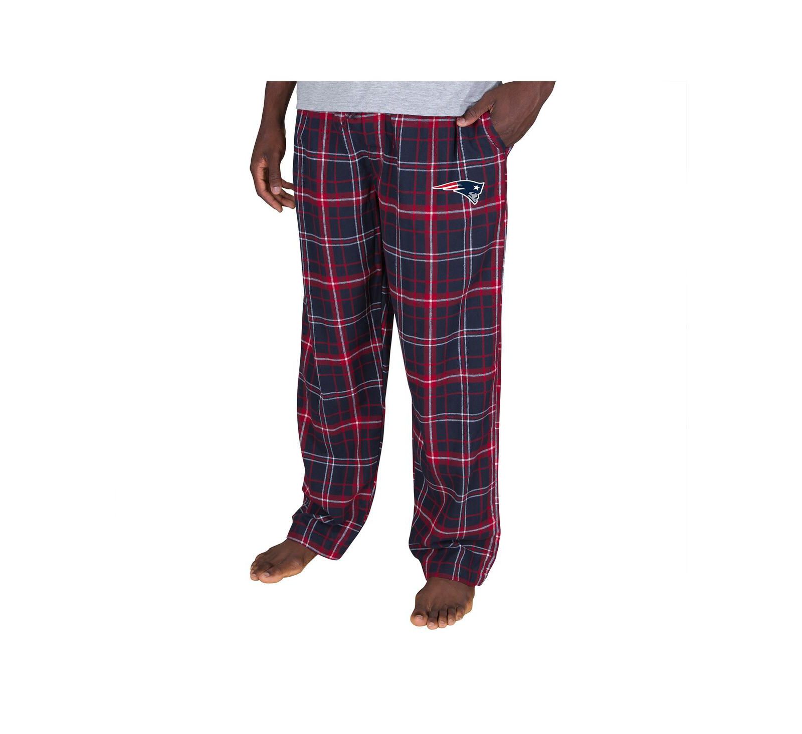 Concepts Sport Men's Navy New England Patriots Ultimate Plaid Flannel Pants
