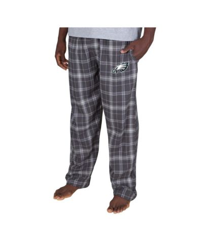 Мужские фланелевые брюки Concepts Sport Philadelphia Eagles Ultimate Plaid угольный цвет