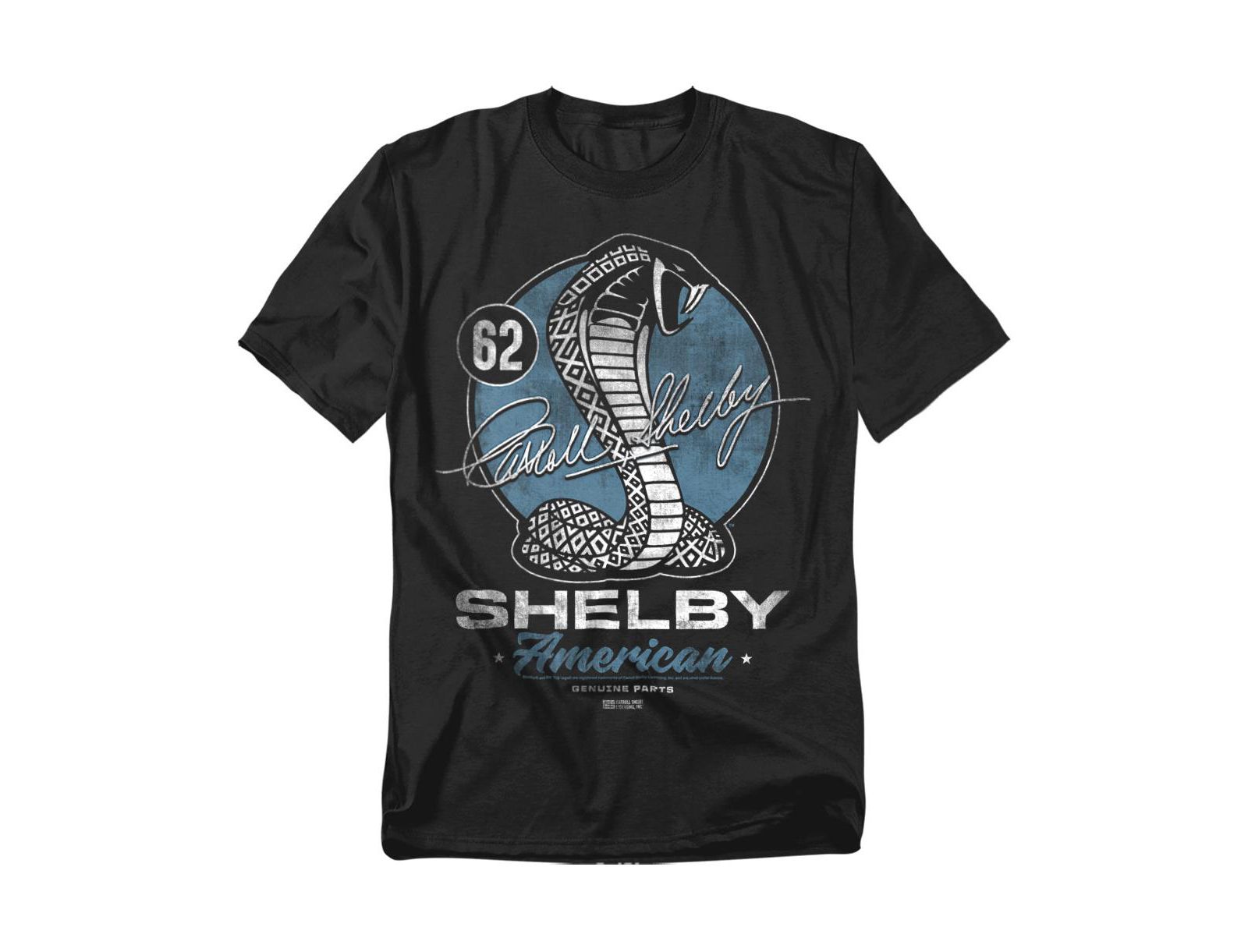 Mustang Men's Shelby Snake Retro T-Shirt