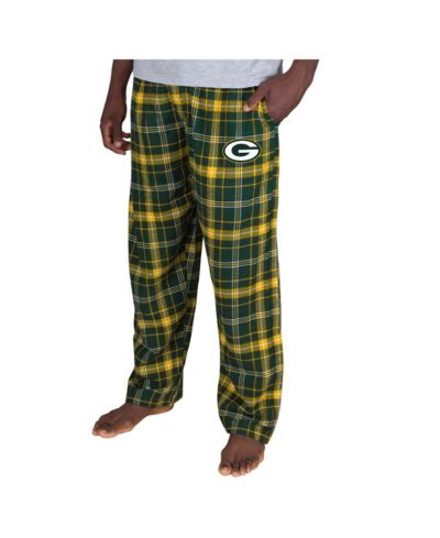 Concepts Sport Men's Green Green Bay Packers Ultimate Plaid Flannel Pants