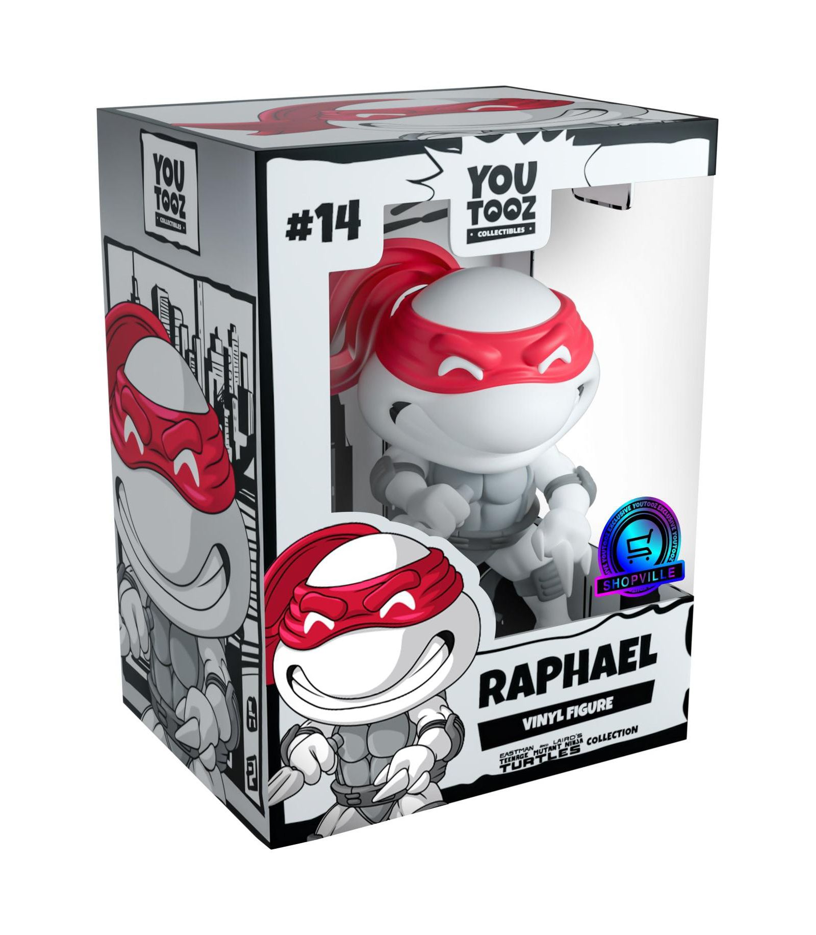 Youtooz Teenage Mutant Ninja Turtles Raphael Limited Edition 4.2" Collectible Figure, Ages 14+
