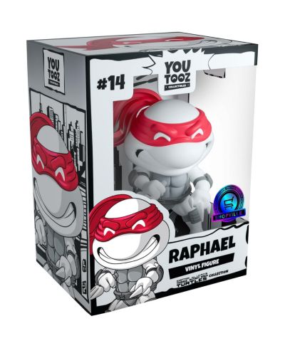 Youtooz Teenage Mutant Ninja Turtles Raphael Limited Edition 4.2" Collectible Figure, Ages 14+