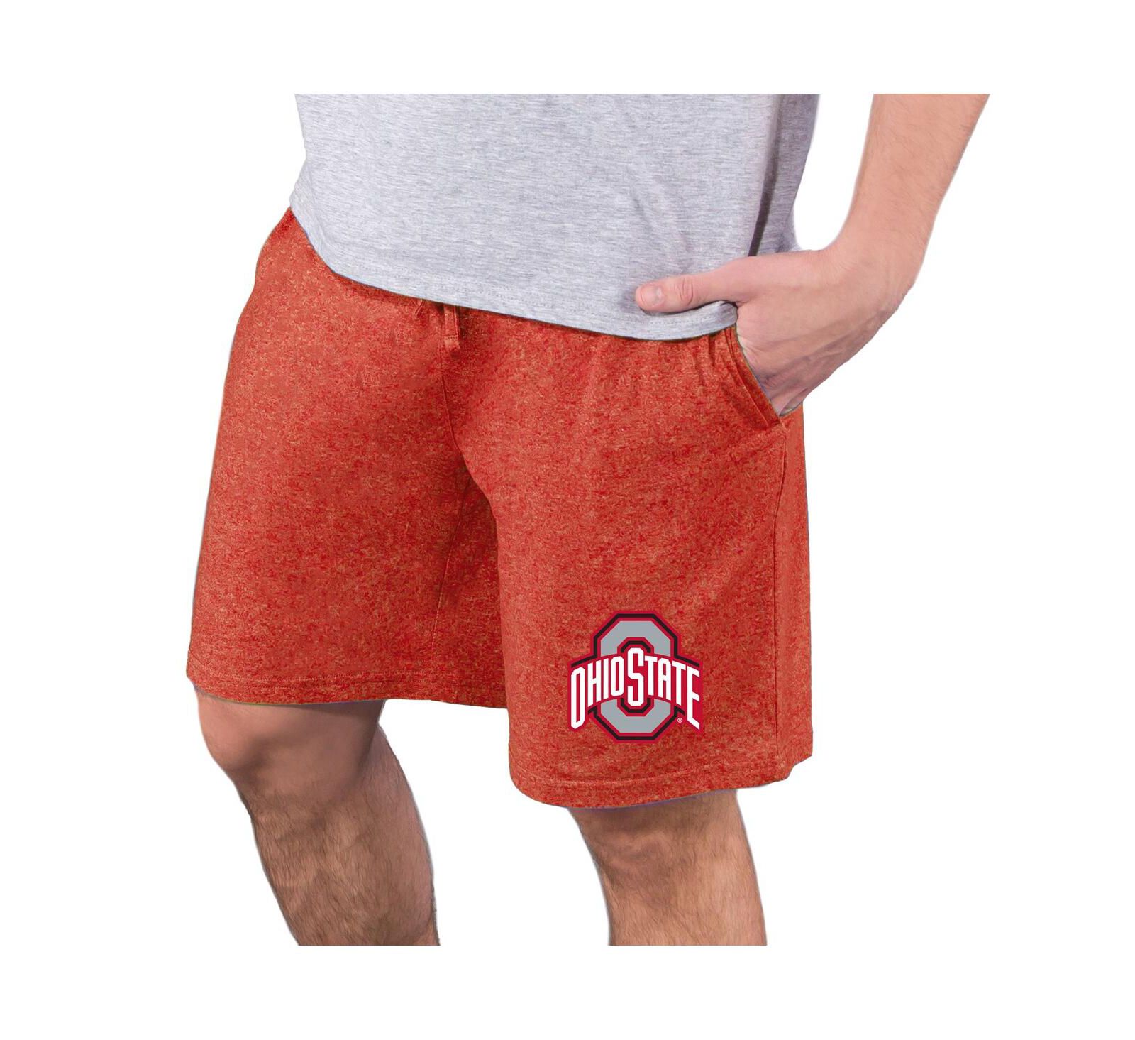 Concepts Sport Men's Scarlet Ohio State Buckeyes Quest Knit Jam Shorts