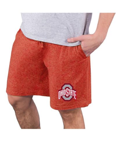 Мужские вязаные шорты Concepts Sport Scarlet Ohio State Buckeyes Quest
