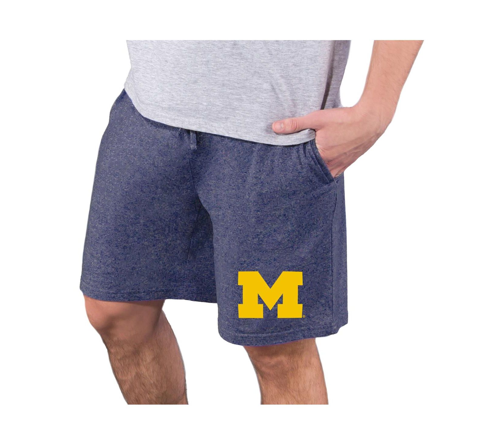 Concepts Sport Men's Navy Michigan Wolverines Quest Knit Jam Shorts