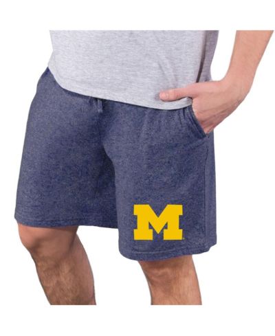 Concepts Sport Men's Navy Michigan Wolverines Quest Knit Jam Shorts