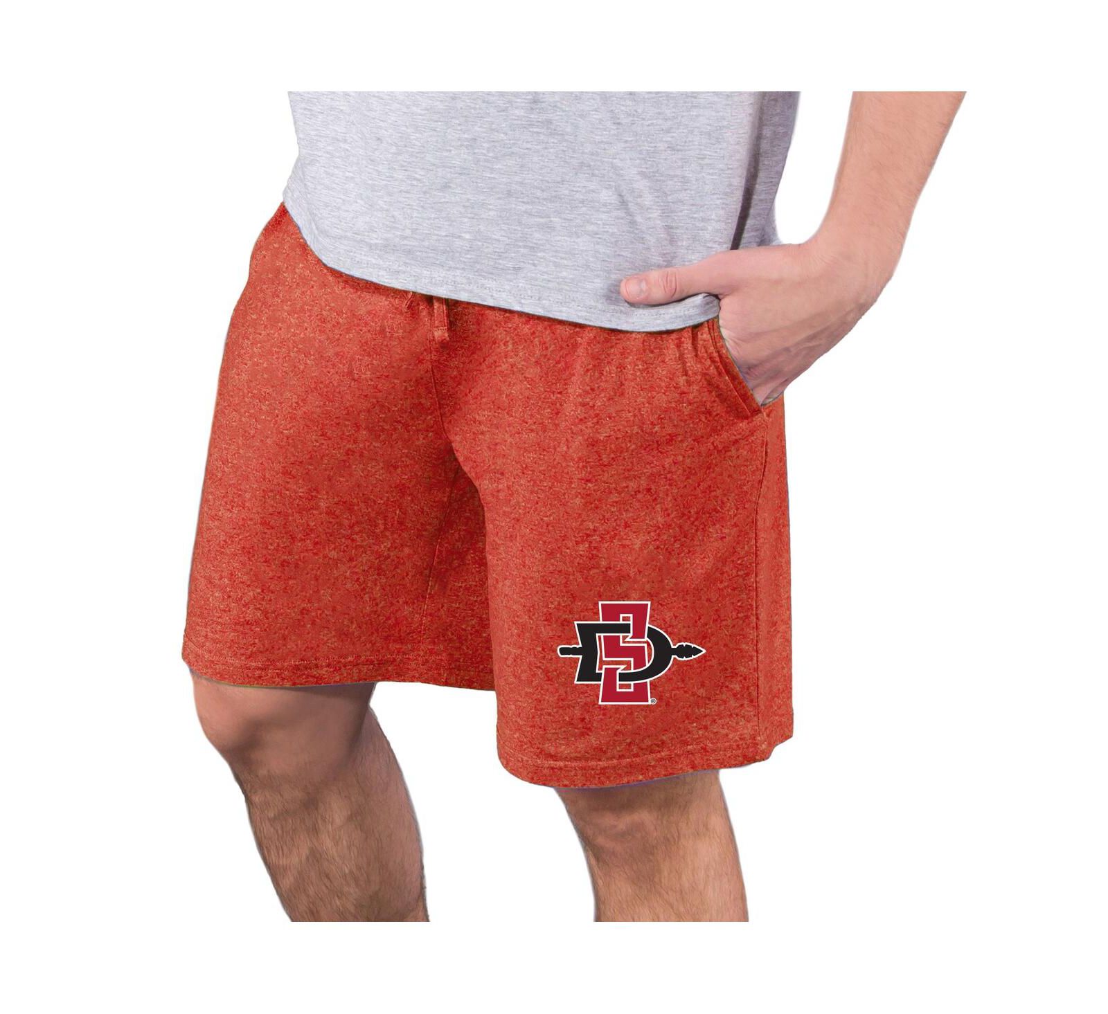 Concepts Sport Men's Cardinal San Diego State Aztecs Quest Knit Jam Shorts