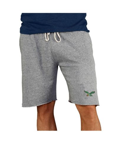 Мужские шорты Concepts Sport Gray Philadelphia Eagles Throwback Logo Mainstream Terry