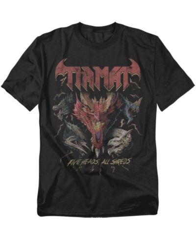 Футболка D&D Мужской Dungeons And Dragons Tiamat 5 Heads Dragon