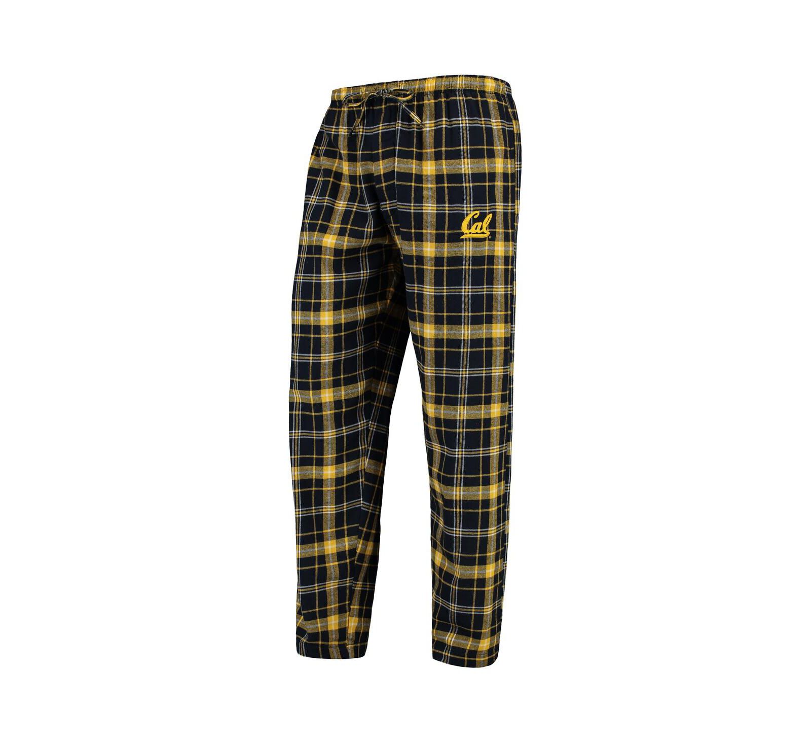 Concepts Sport Men's Navy/Gold Cal Bears Ultimate Flannel Pants