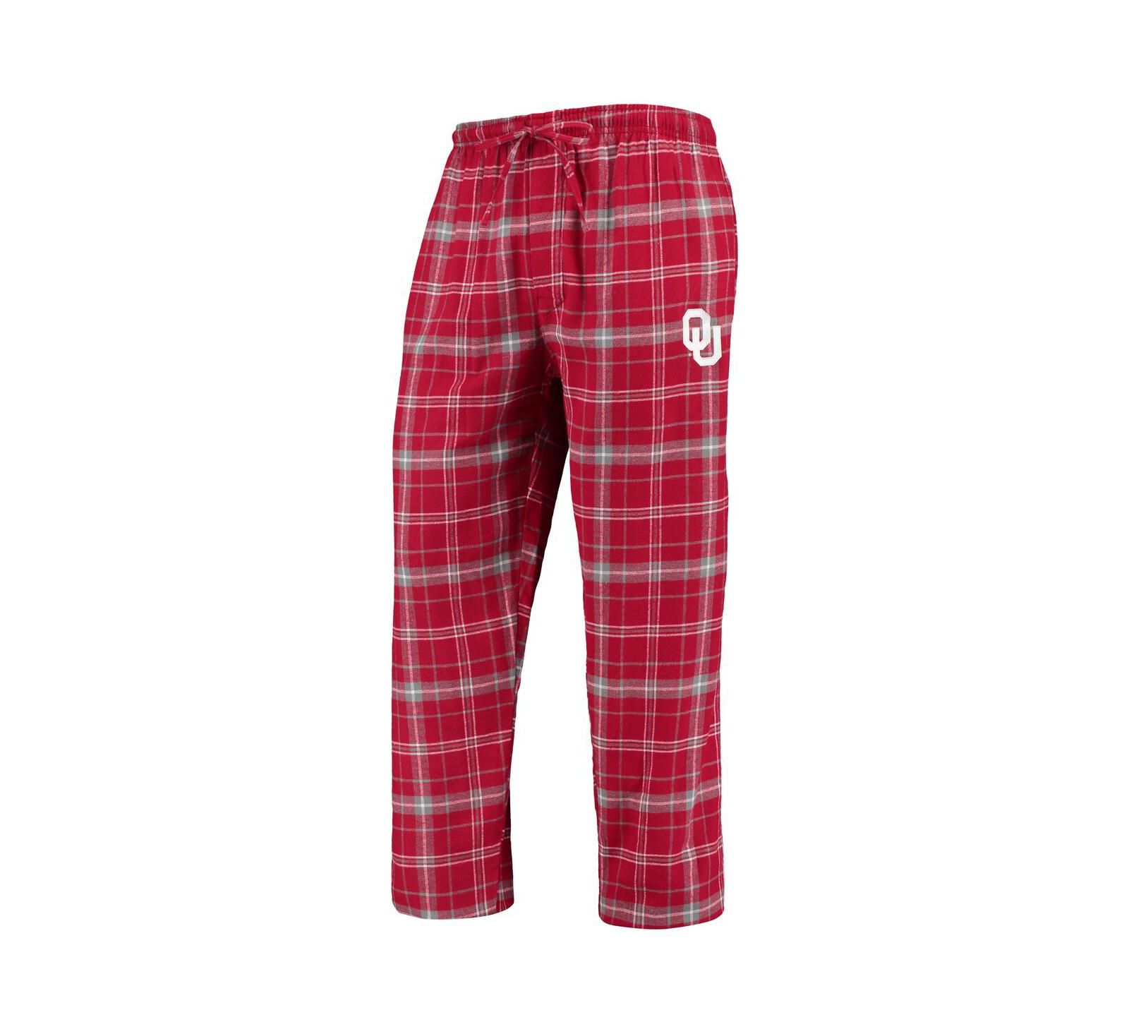 Concepts Sport Men's Crimson/ Oklahoma Sooners Ultimate Flannel Pants