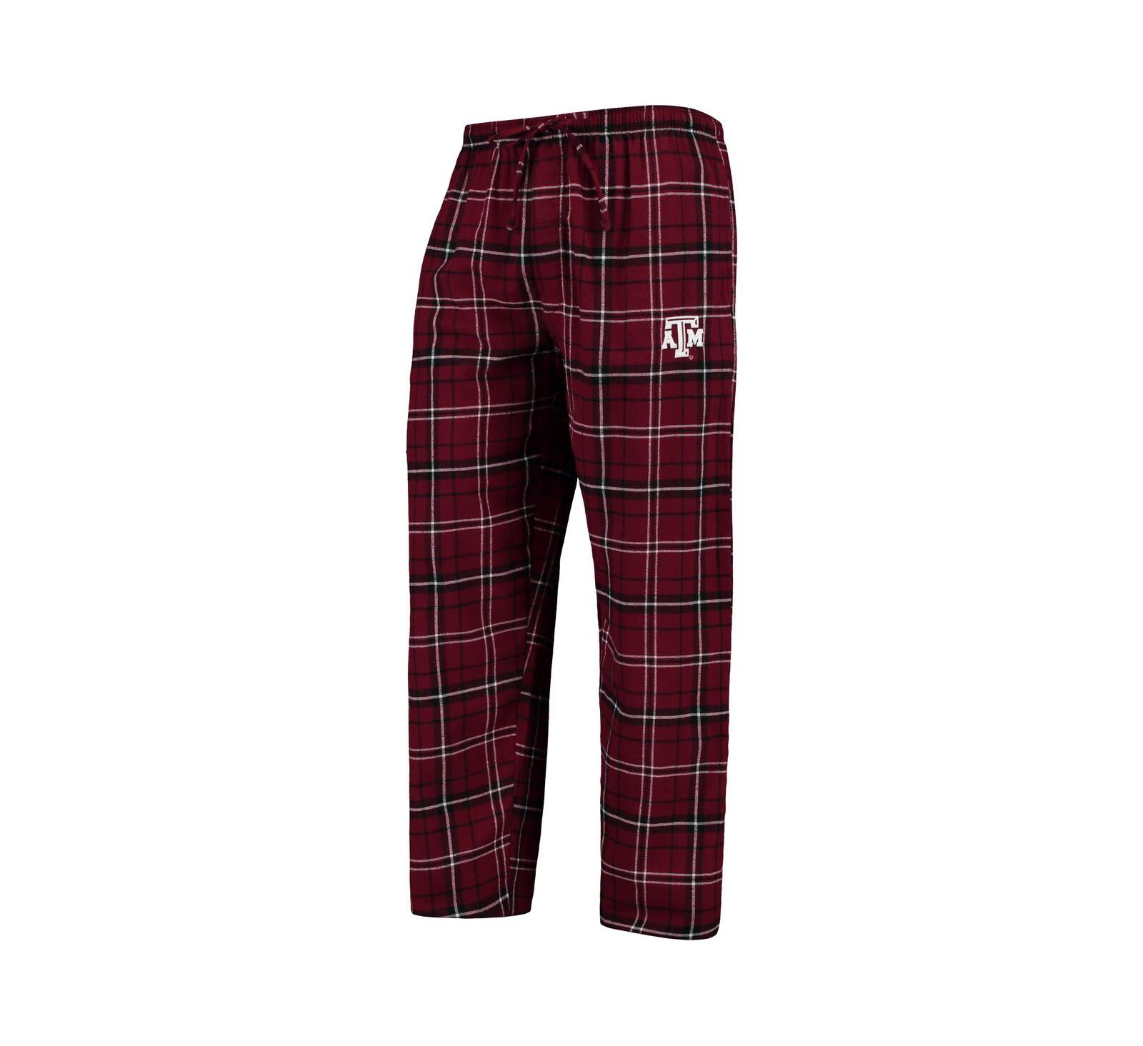 Мужские фланелевые брюки Concepts Sport Maroon/Black Texas A&M Aggies Ultimate