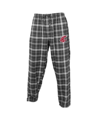 Брюки фланелевые Concepts Sport Washington State Cougars, серые, Мужской