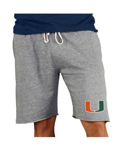 Мужские шорты Concepts Sport Gray Miami Hurricanes Mainstream Terry
