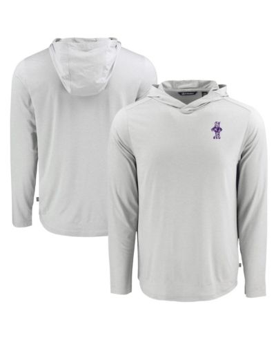 Мужское худи Cutter & Buck Gray Kansas State Wildcats Coastline Epic Comfort Eco