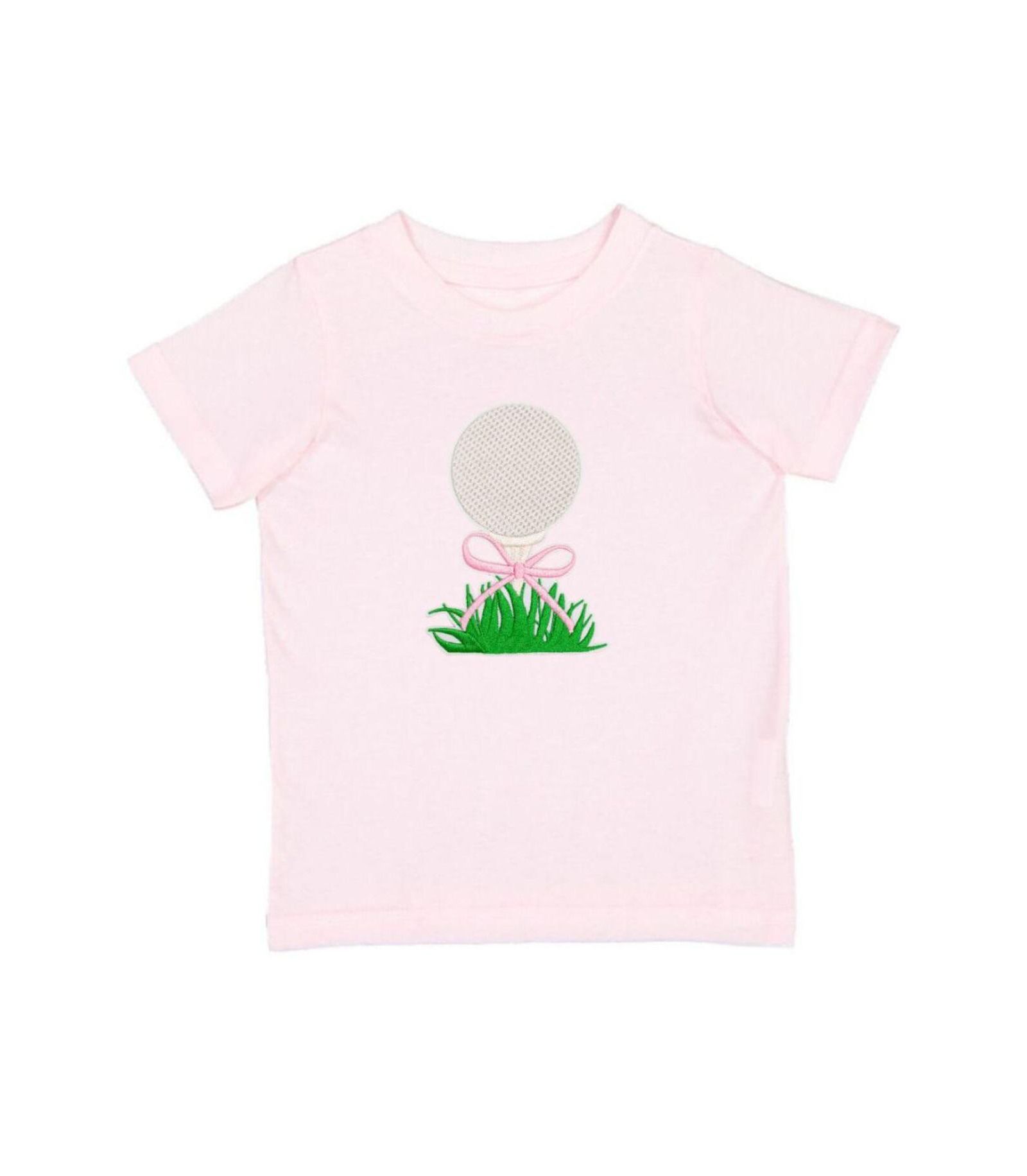 Детская футболка Sweet Wink Baby Girls Golf Tee с нашивкой в виде бантика и коротким рукавом