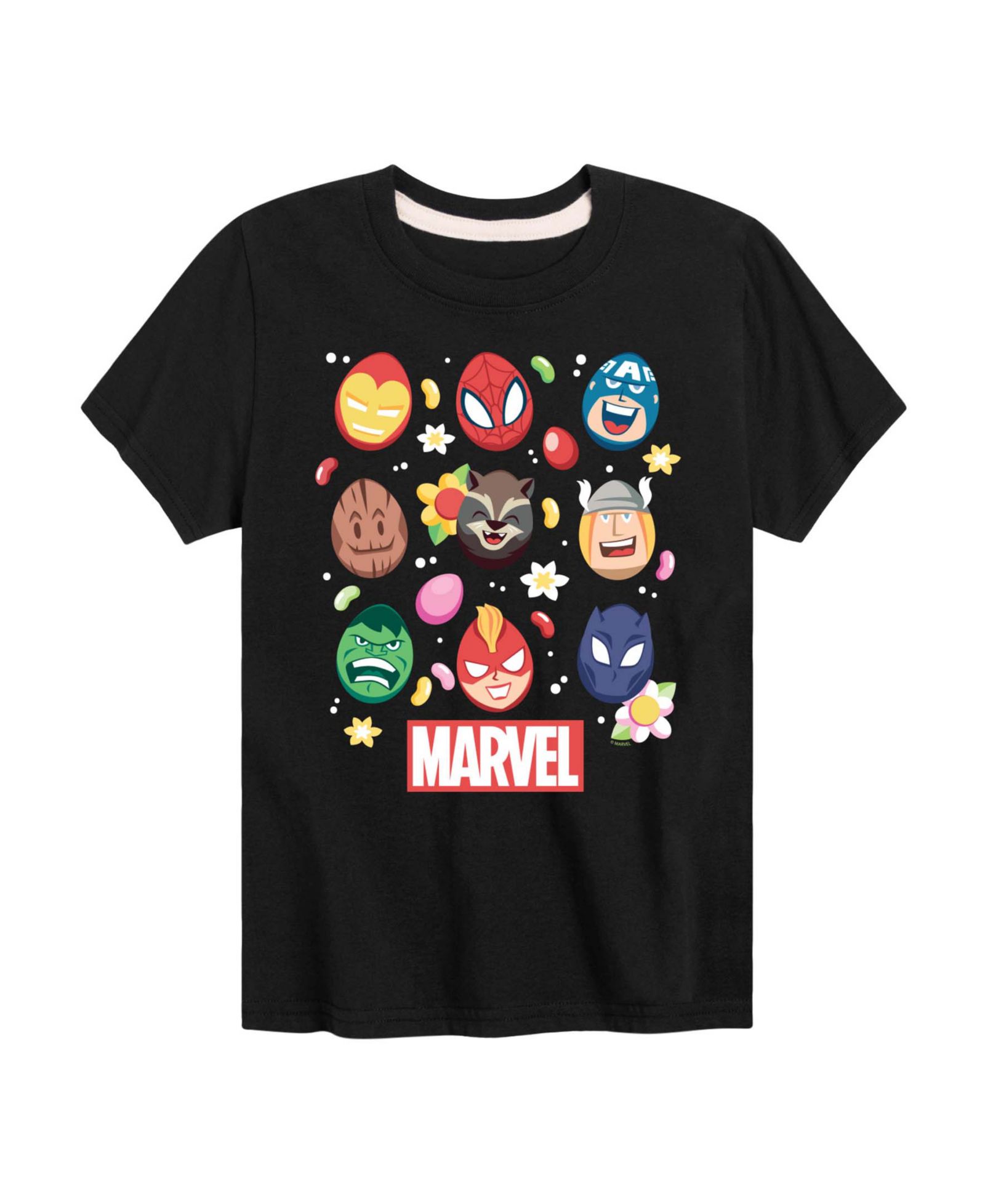 Детская футболка Captain America Marvel Easter Egg Marvel Group с коротким рукавом