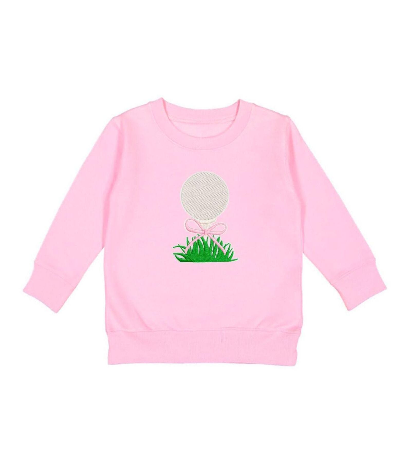 Свитшот Sweet Wink Little Girls Golf Tee Bow Patch
