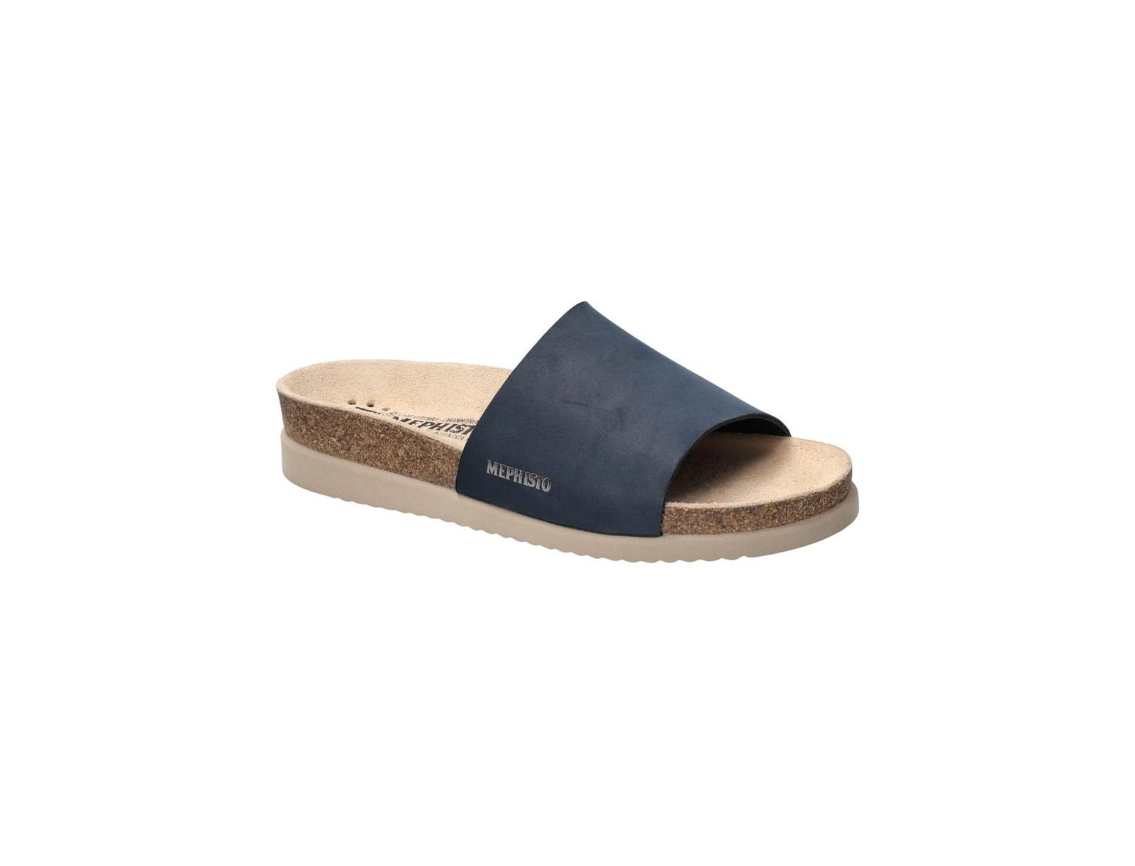Женские сандалии MEPHISTO Hanik Nubuk Leather Slide
