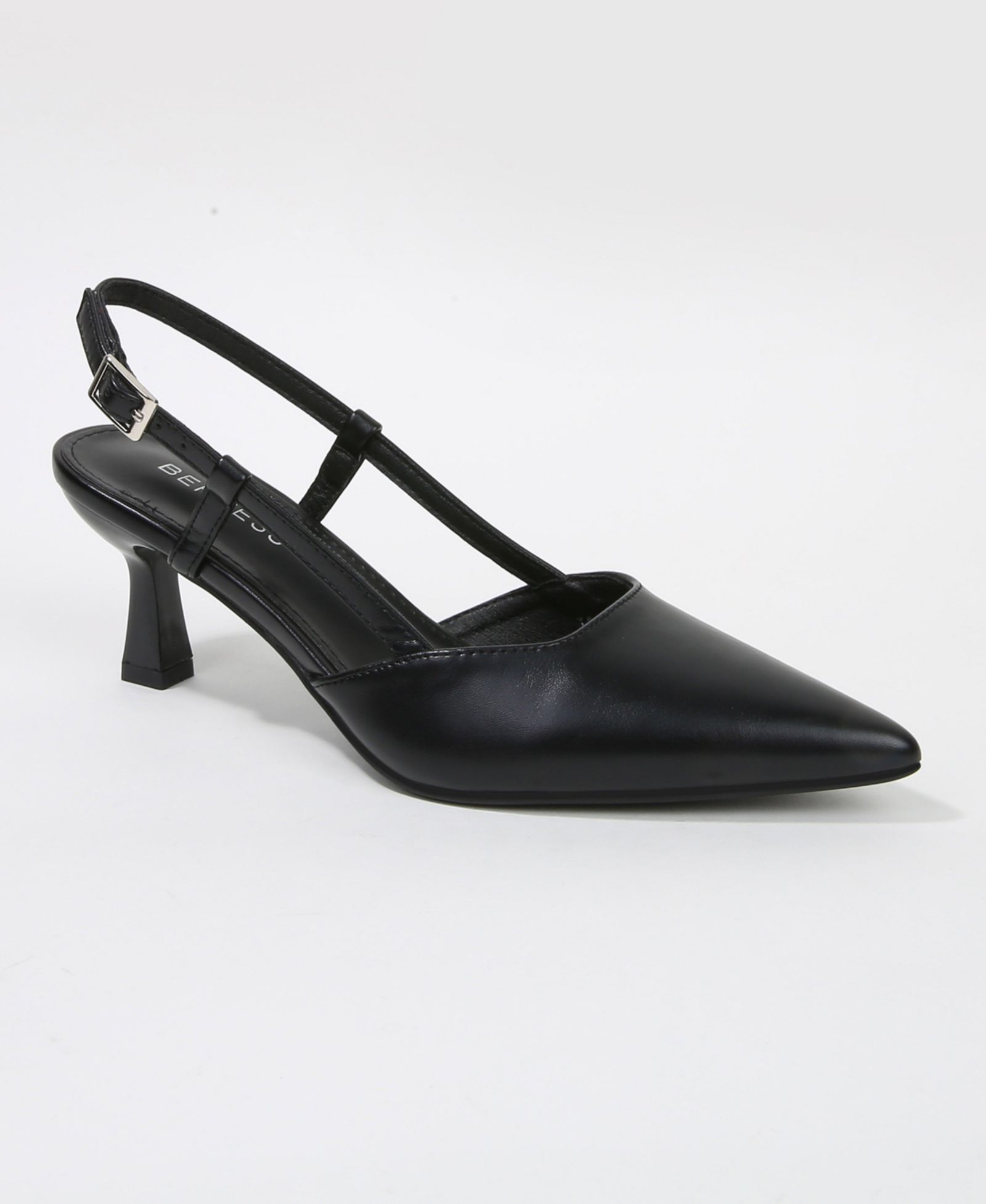 BERNESS Women's Joanna Slingback Kitten Heels