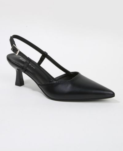 BERNESS Women's Joanna Slingback Kitten Heels
