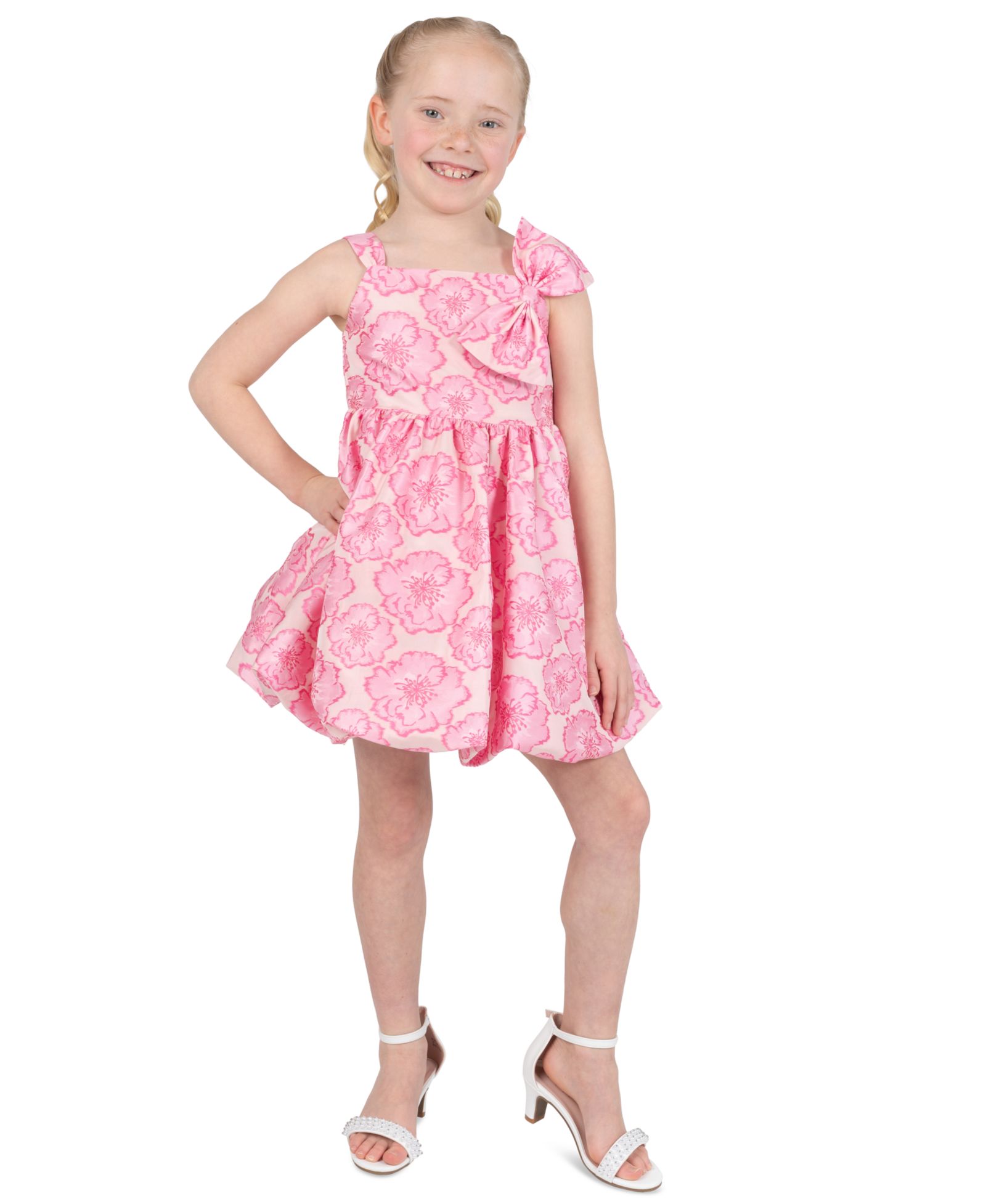 Платье с квадратным вырезом Rare Editions Girls' 2T-6X