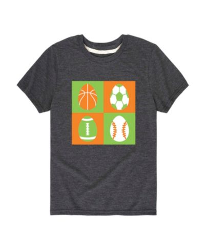 Hybrid Boys' Toddler 2T-5T Instant Message Sport Easter Eggs Short-Sleeve Graphic T-Shirt