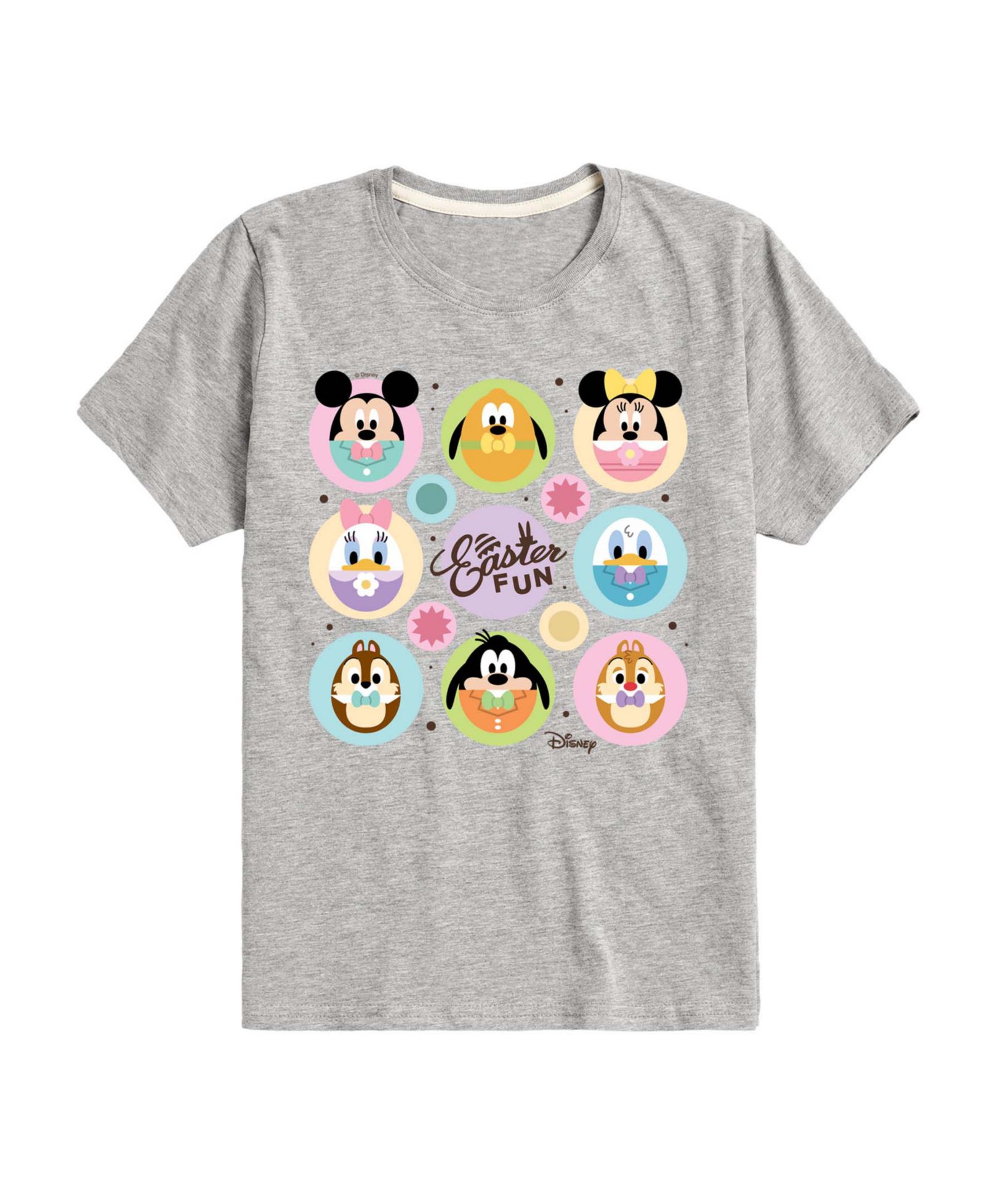 Детская футболка Disney Egg Character Grid с коротким рукавом