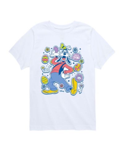 Детская футболка Hybrid Disney Boys' Toddler 2T-5T Easter Stickers Short-Sleeve Graphic T-Shirt