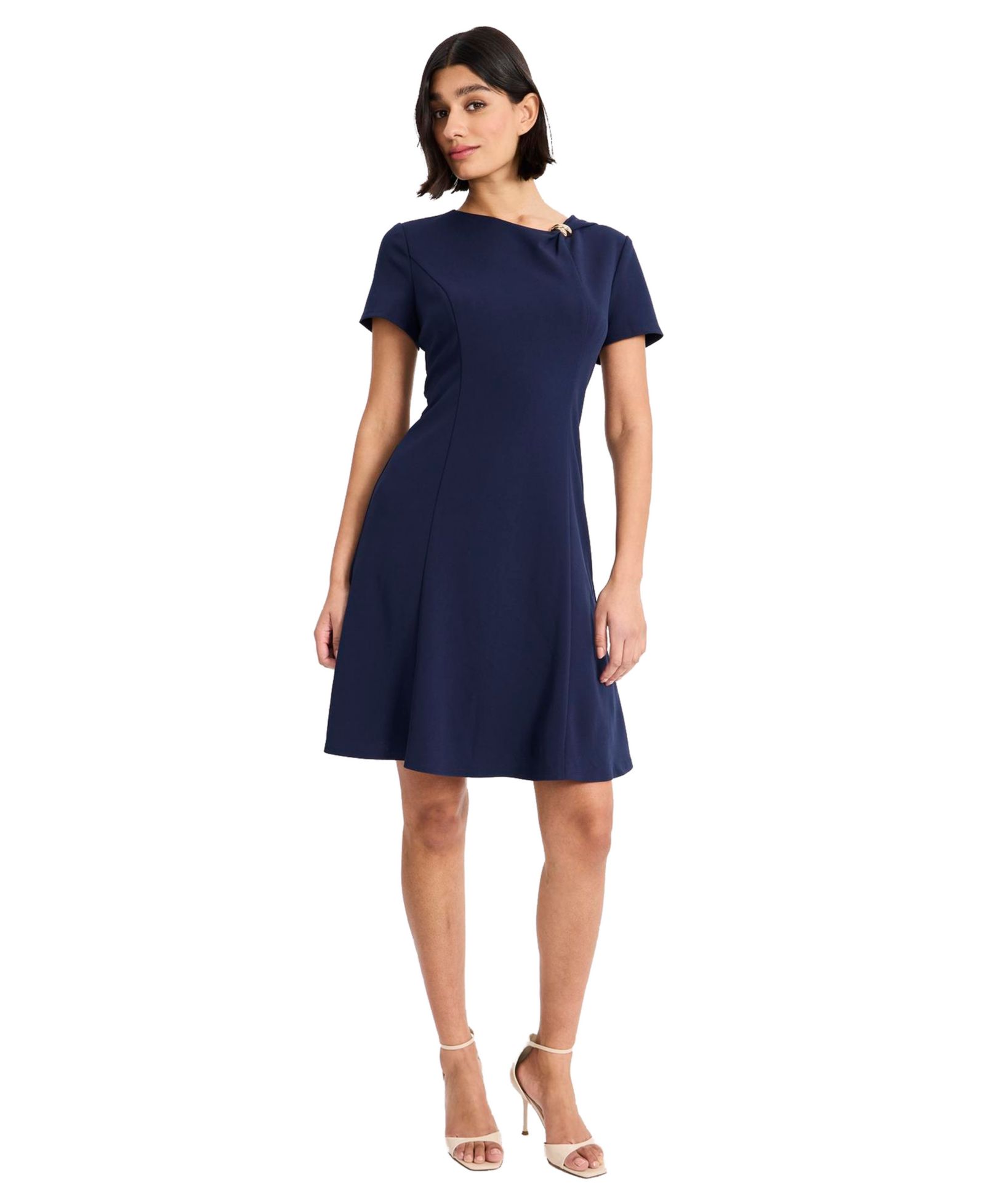 Maggy London Women's Short-Sleeve Mini Dress