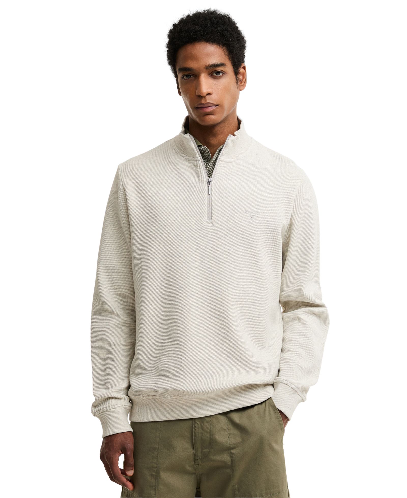Barbour Men's Ravensworth Tailored-Fit Half-Zip Sweatshirt